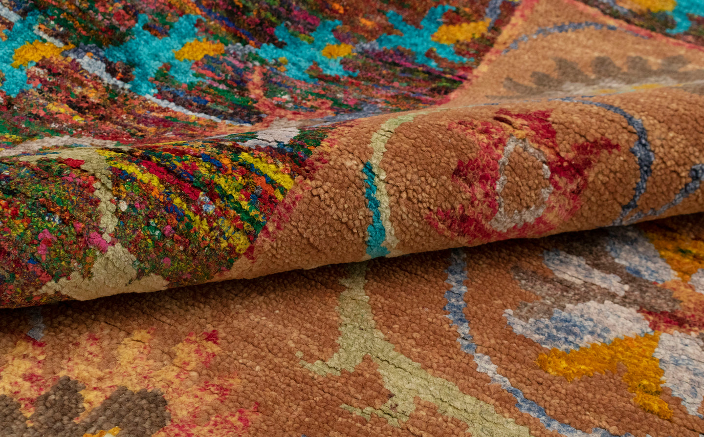 8x10 Dark Bronze Afghan Bidjar Hand knotted Oriental Rug | Shritija Rugs | Shritija Rugs | Rugs Online London